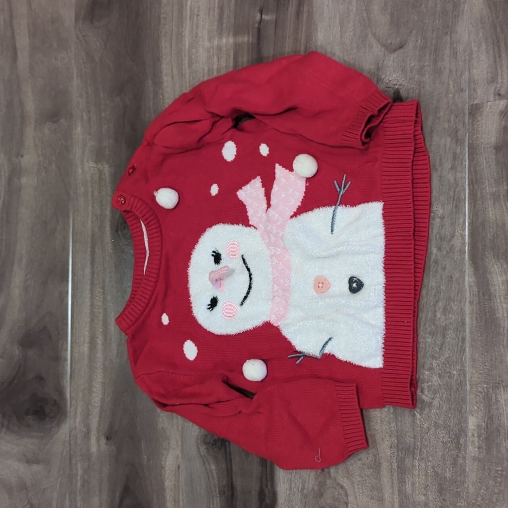 2T snowman Christmas sweater